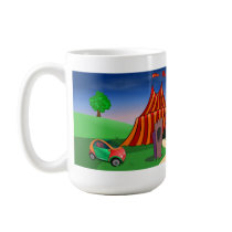 Freaks and Circuses Large Mug by ChiaPetRescue Freaks and Circuses Large Mug