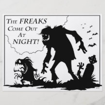 Freaks Personalized Flyer