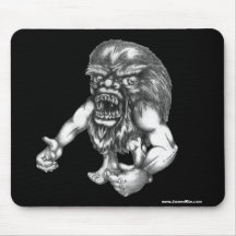 Freaky Furball Mouse Pad