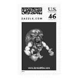 Freaky Furball Postage Stamp