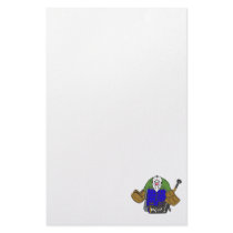 Freaky Goalie Personalized Stationery