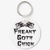 FREAKY GOTH CHICK-TRANS keychains by Lady_Myst FREAKY GOTH CHICK-TRANS keychains