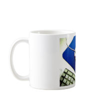 Freaky Green Hand Mug