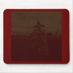 Freaky Scary Harlequin Clown Mouse Mats