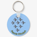 Frecce Tricolori Fiats Keychain keychain