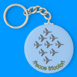 Frecce Tricolori Fiats Keychain