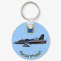 Frecce Tricolori MB339 Keychain keychain