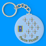 Frecce Tricolori Ten MB339 Keychain keychains