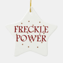 Freckle Power Ornaments
