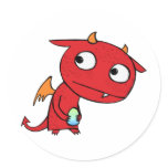 Freckled Demon stickers