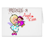 Freckles Are Angel Kisses cards