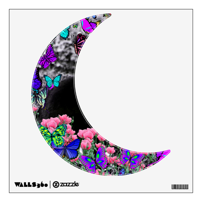 Freckles in Butterflies III, Tux Kitty Cat Wall Graphics Freckles in Butterflies III, Tux Kitty Cat Wall Graphics