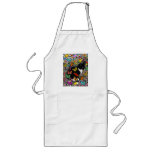 Freckles in Butterflies - Tuxedo Kitty Apron