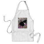 Freckles in Flowers II - Tux Kitty Cat Aprons