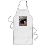 Freckles in Flowers II - Tuxedo Kitty Cat Apron