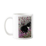 Freckles in Flowers II - Tuxedo Kitty Coffee Mug