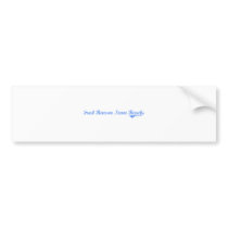 Fred Benson Town Beach Rhode Island Classic Design Bumper Sticker