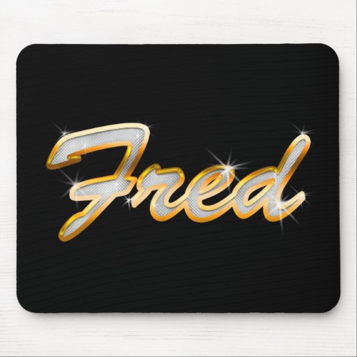 Fred Bling Mousepads