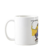 Fred Draws A Blank Funny Offbeat Cartoon Gifts mugs