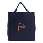 fred embroidered bags