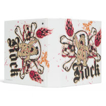 Fred Flintstone  Rock Vinyl Binders