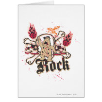 Fred Flintstone  Rock Greeting Card