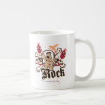 Fred Flintstone  Rock Coffee Mugs