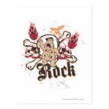 Fred Flintstone  Rock Postcards