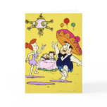 Fred Flintstone Wilma Barney and Betty Fiesta cards