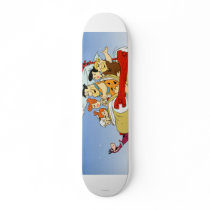 Fred Flintstone Wilma Barney and Betty Pebbles Bam Skate Board Deck