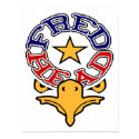 Fred Head Eagle Small Poster posters