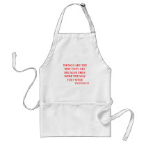 fred hoyle quote aprons