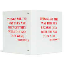 fred hoyle quote binder