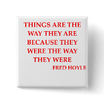 fred hoyle quote button