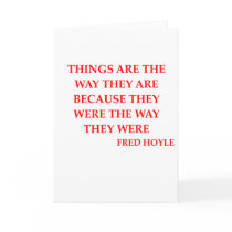 fred hoyle quote card