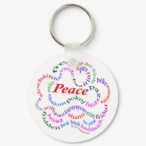 Fred is Peace keychain by margueritemanor Fred is Peace keychain