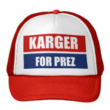 FRED KARGER 2012 TRUCKER HATS