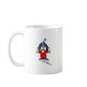 Fred Pinsocket 2-Sided Mug (White-R) mug