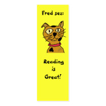 Fred sez Bookmarks business cards