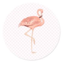 Freddy Flamingo stickers by BisforBirds Freddy Flamingo stickers