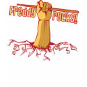 Freddy Rocks! Dark Color shirt by dndoty Freddy Rocks! Dark Color shirt