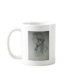 Frederic Chopin Charcoal Portrait mugs