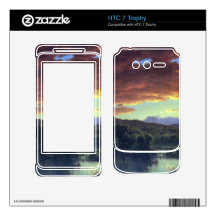Frederic Edwin Church - A rural home Decals For HTC 7 Trophy