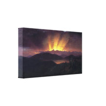Frederic Edwin Church - After the annealing Gallery Wrap Canvas