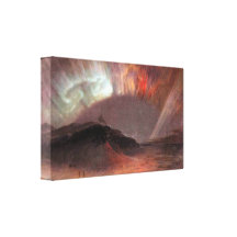 Frederic Edwin Church - Aurora Borealis Gallery Wrap Canvas