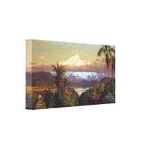 Frederic Edwin Church - Cayambe Ecuador Stretched Canvas Print