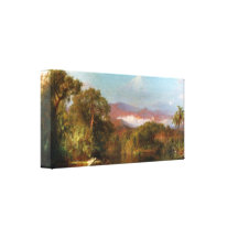 Frederic Edwin Church - Chimborazo Ecuador Stretched Canvas Prints