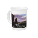 Frederic Edwin Church - Coastal scene Beverage Pitchers Frederic Edwin Church - Coastal scene Beverage Pitchers