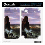 Frederic Edwin Church - Coastal scene Samsung Galaxy S 4G Decal Frederic Edwin Church - Coastal scene Samsung Galaxy S 4G Decal