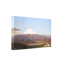 Frederic Edwin Church - Cotopaxi Ecuador Canvas Prints